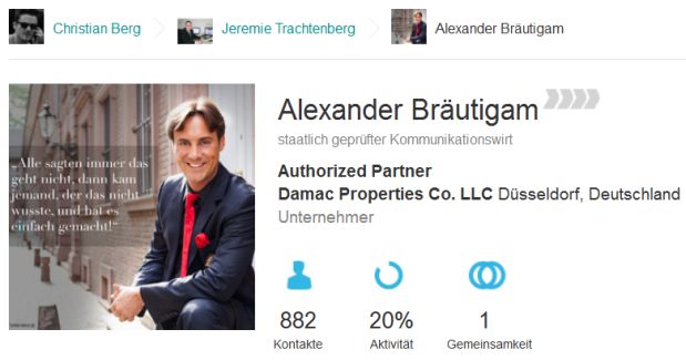Das Xing-Profil von Alexander Bräutigam Das Xing-Profil von Alexander Bräutigam