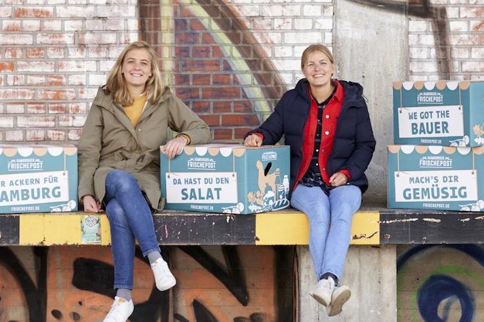 Juliane Eichblatt (links) und Eva Neugebauer © Frischepost
