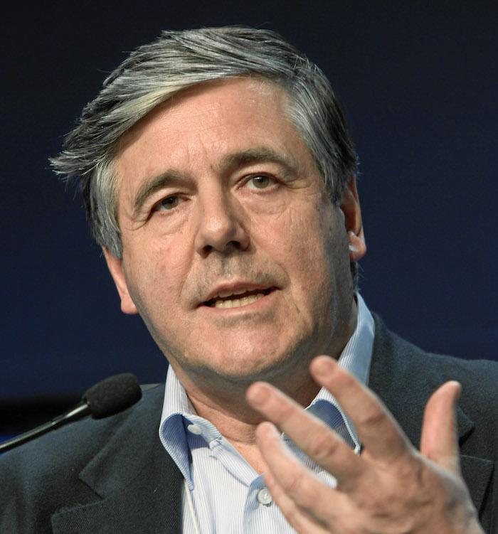 Josef Ackermann auf dem Jahrestreffen des Weltwirtschaftsforums am 29. Oktober 2010 in Davos © World Economic Forum
