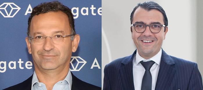 Cevdet Caner (49, links, © Pressefoto Aggregate Holdings SA) aus Linz und Monaco und Stavros Efremidis (54, rechts, © Pressefoto CORESTATE Capital Holding SA)