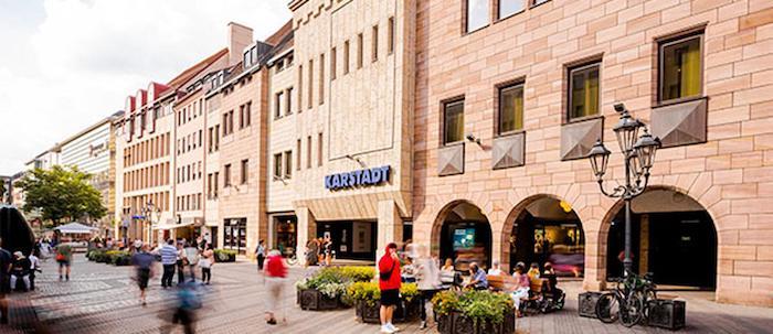 Karstadt-Filiale an der Lorenzkirche in Nürnberg © Galeria Karstadt Kaufhof GmbH