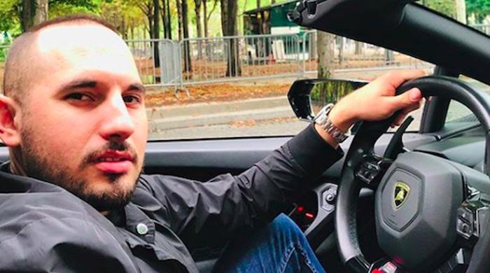 Jacob Keselman, CEO des ukrainischen Softwareunternehmens Milton Group, bezeichnete sich selbst auf Instagram als „Volk iz Kijeva“ (Wolf von Kiew) © Instagram
