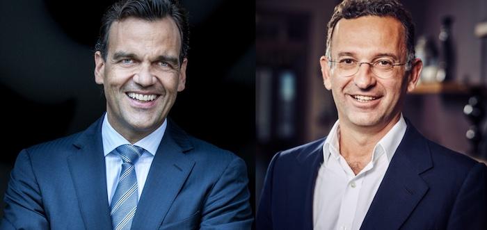 Christoph Gröner (54, links) aus Köln und Cevdet Caner (49) aus Linz © Gröner Group AG, Aggregate Holdings SA