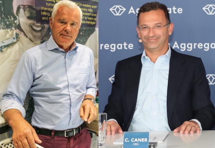 Günther Walcher (links) und Cevdet Caner © Facebook SkiData GmbH und Pressefoto Aggregate Holdings SA