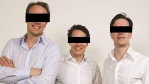 Die in Bayern lebenden Samwer-Brüder aus Köln von links nach rechts: Marc (52), Oliver (51) und Alexander (48) © Pressefoto Rocket Internet SE, Berlin