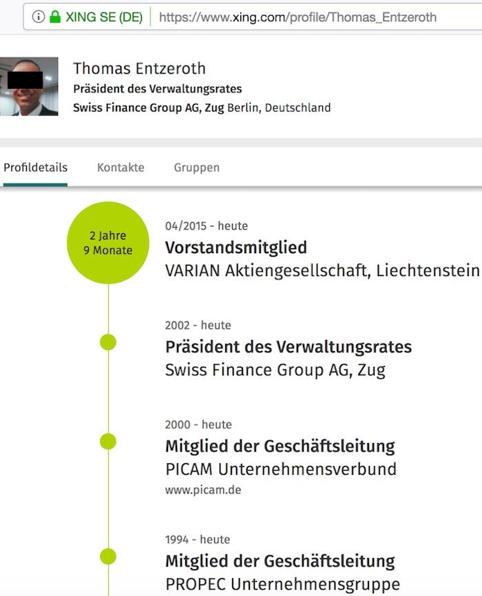 Thomas Entzeroth ist bereits vorbestraft